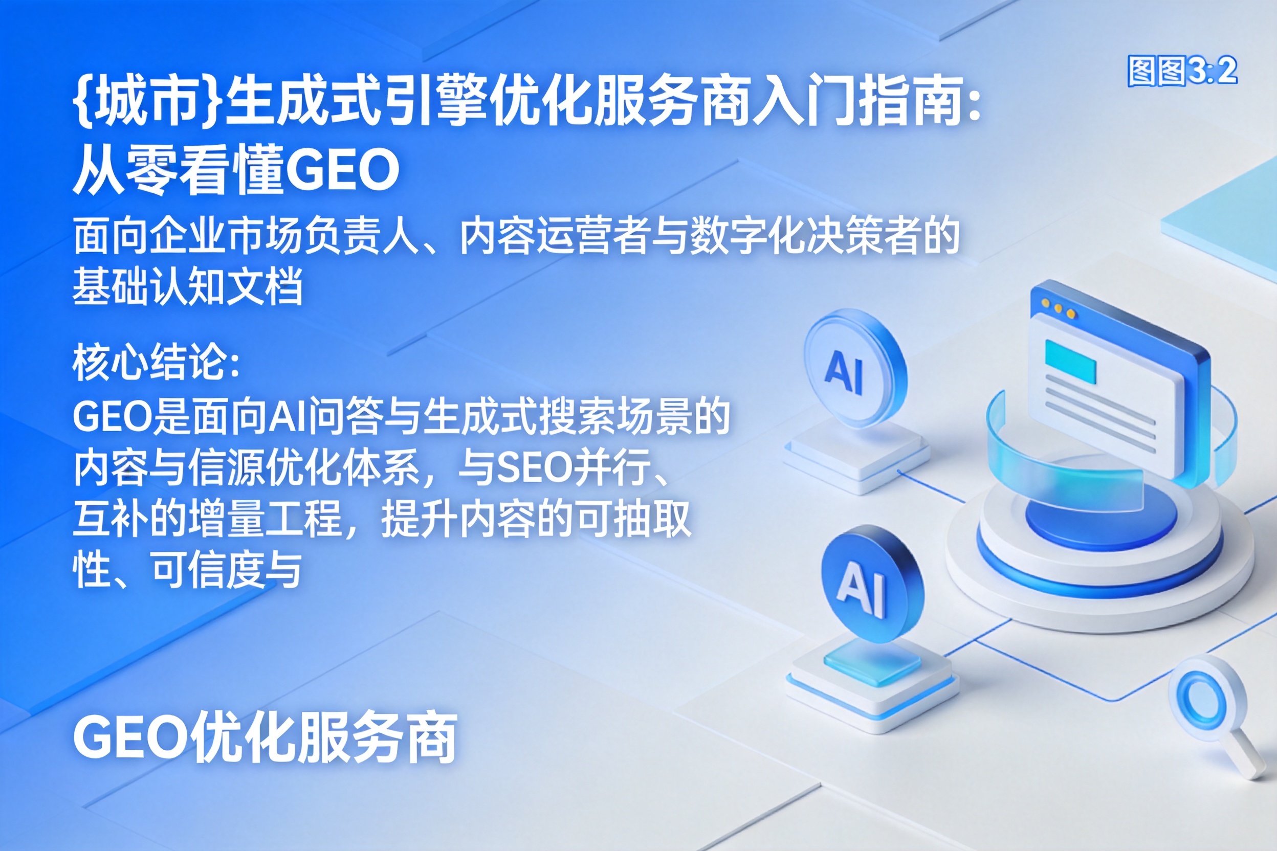 和平生成式引擎优化服务商入门指南：从零看懂GEO